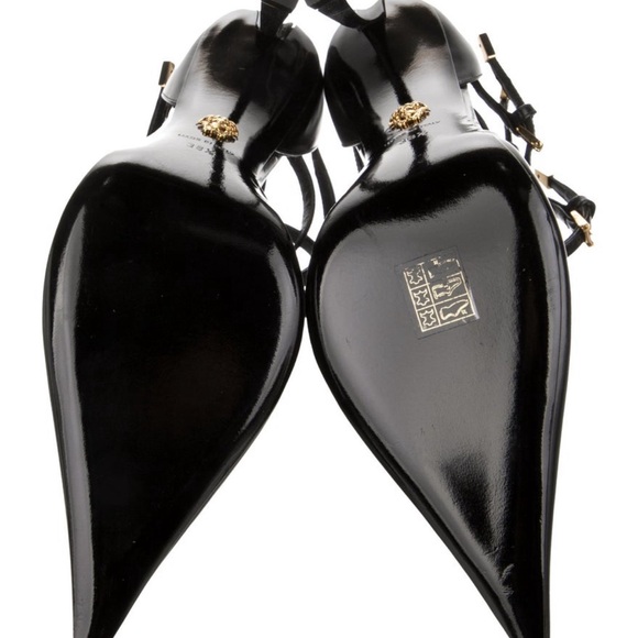 Versace Leather D’Orsay Pumps - Picture 5 of 5